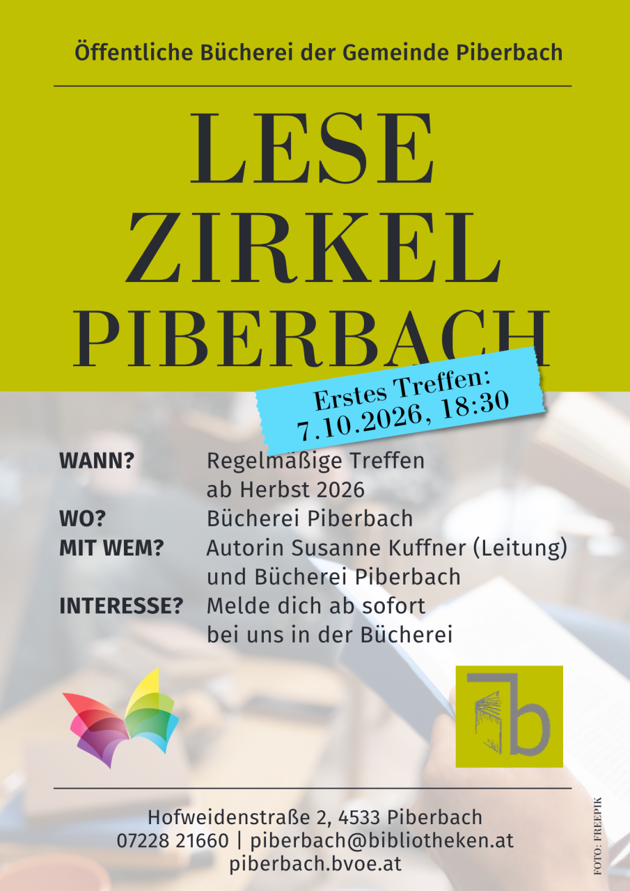 Plakat Lesezirkel 