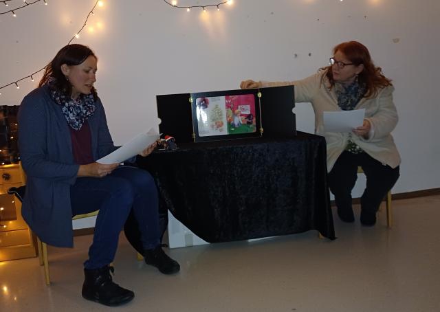 Kamishibai Muffelmonster feiert Weihnachten 